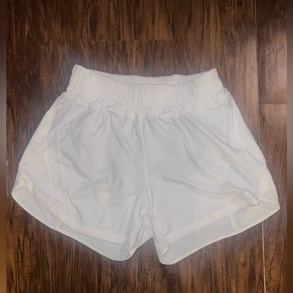Lululemon track that high rise short size 8